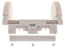 Ikonka Art.KX5705_1 Head and neck adjustable headrest beige