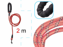 Ikonka Art.KX5627 Dog leash on rope durable reflective 2m