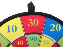Ikonka Art.KX5619 Velcro dart game safe darts darts target 28cm