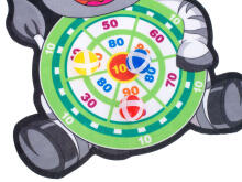 Ikonka Art.KX5614 Velcro dart game safe darts target zebra