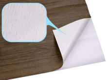 Ikonka Art.KX5523 Self-adhesive foil roll wallcovering oak brown 1,22x50m