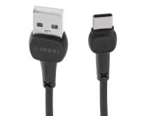 Ikonka Art.KX5328_1 L-BRNO Type-c fast charging cable black
