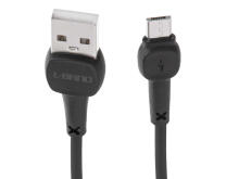 Ikonka Art.KX5327_1 L-BRNO Micro USB fast charging cable black