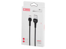 Ikonka Art.KX5327_1 L-BRNO Micro USB fast charging cable black