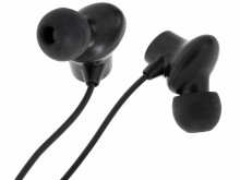 Ikonka Art.KX5321_1 L-BRNO Type-c wired in-ear headphones black