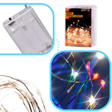 Ikonka Art.KX5254_2 LED decorative wire lights 5m 50LED multicolour