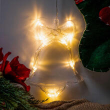 Ikonka Art.KX5246_1 LED pendant lights Christmas bell decoration