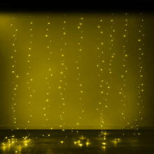 Ikonka Art.KX5242 LED curtain lights 3x3m 300LED warm white