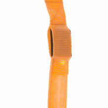 Ikonka Art.KX5097 LED luminiscējoša suņu pavadas 2.5x120cm oranžā krāsā