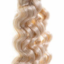 Ikonka Art.KX5081 Synthetic hair for weaving in afroloki blonde