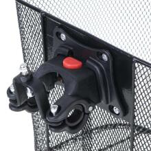 Ikonka Art.KX5068 Bicycle basket front metal click basket