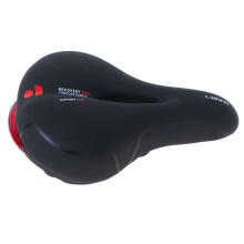 Ikonka Art.KX5059 L-BRNO Sports bike saddle comfortable foam elastic LED light