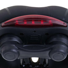 Ikonka Art.KX5059 L-BRNO Sports bike saddle comfortable foam elastic LED light