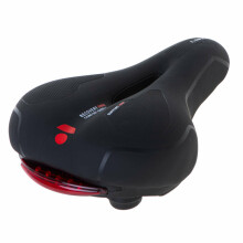 Ikonka Art.KX5059 L-BRNO Sports bike saddle comfortable foam elastic LED light