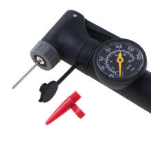 Ikonka Art.KX5058 L-BRNO Bicycle inflator with pressure gauge hand grip
