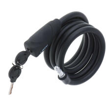 Ikonka Art.KX5056 L-BRNO bicycle safety lock long helix key 150cm