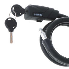 Ikonka Art.KX5056 L-BRNO bicycle safety lock long helix key 150cm