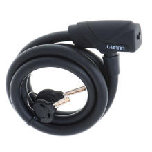 Ikonka Art.KX5056 L-BRNO bicycle safety lock long helix key 150cm