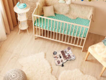 Ikonka Art.KX5372 LULILO sensory manipulation board MISIAO