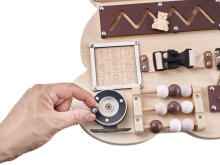 Ikonka Art.KX5372 LULILO sensory manipulation board MISIAO