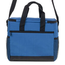 Ikonka Art.KX4986_2 Thermal bag for lunch beach picnic 16L navy blue