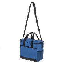Ikonka Art.KX4986_2 Thermal bag for lunch beach picnic 16L navy blue