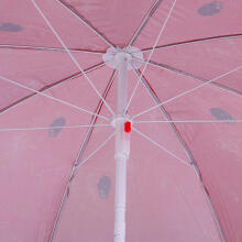 Ikonka Art.KX4983 Beach garden umbrella adjustable 150cm broken watermelon