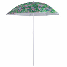 Ikonka Art.KX4983_1 Paplūdimio sodo skėtis reguliuojamas 150 cm sulaužytų lapų