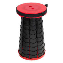 Ikonka Art.KX4981 Folding chair folding stool stool for home garden camping red