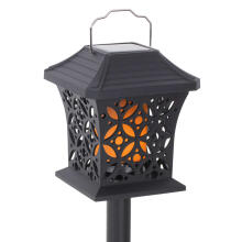 Ikonka Art.KX4973 Solar pendant lantern standing lamp 12LED