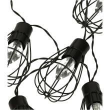 Ikonka Art.KX4971 Garden lights solar bulb garland loft 10LED