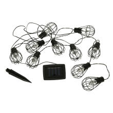 Ikonka Art.KX4971 Garden lights solar bulb garland loft 10LED