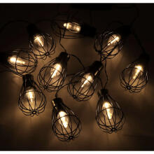 Ikonka Art.KX4971 Garden lights solar bulb garland loft 10LED