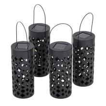 Ikonka Art.KX4965 Solar lanterns stars moons 4pcs.