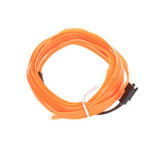 Ikonka Art.KX4956_3 LED ambient lighting for car / car USB / 12V tape 3m orange