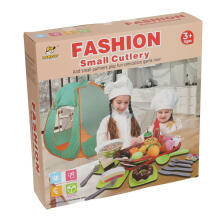 Ikonka Art.KX4941 Children's camping tent with accessories 62el.