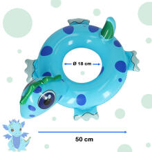 Ikonka Art.KX4926 Inflatable dinosaur swimming wheel 50cm