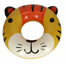 Ikonka Art.KX4919 Children's 80cm tiger swimming ring