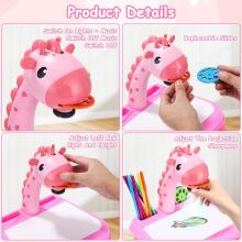 Kids World Drawing Projector Art.157548 projector table drawing table