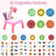 Kids World Drawing Projector Art.157548 projector table drawing table