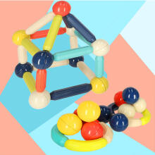 Ikonka Art.KX4887 Magnetic bricks for small children 36 pieces in a box