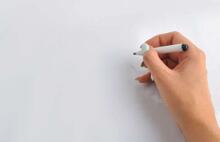 Ikonka Art.KX4877 Self-adhesive dry-erase board 45x200 + markers