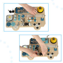 Ikonka Art.KX4866 LULILO Buso sensory manipulation board
