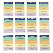 Ikonka Art.KX4858 ALEXANDER puns mini party game