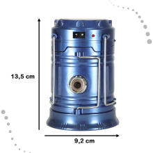 Ikonka Art.KX4836 Solar camping lantern tourist lamp