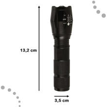 Ikonka Art.KX4829 Tactical military LED power USB torch