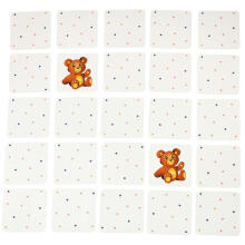Ikonka Art.KX4755 MUDUKO What's Around Me Memory Game 3+