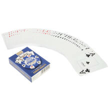 Ikonka Art.KX4753 MUDUKO Trefl playing cards Poker 100% plastic 55pcs.