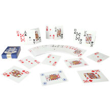 Ikonka Art.KX4753 MUDUKO Trefl playing cards Poker 100% plastic 55pcs.