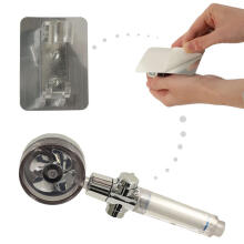 Ikonka Art.KX4744 Hand shower with turbine and hose silver